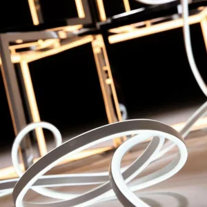 Deko-Licht^DecoWoerner LED Würfel Dimmbar, 20 X 20 Cm silber