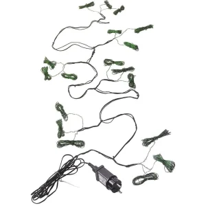 Weihnachtsbeleuchtung^DecoWoerner LED-Draht-Lichterkette Für Außen grün