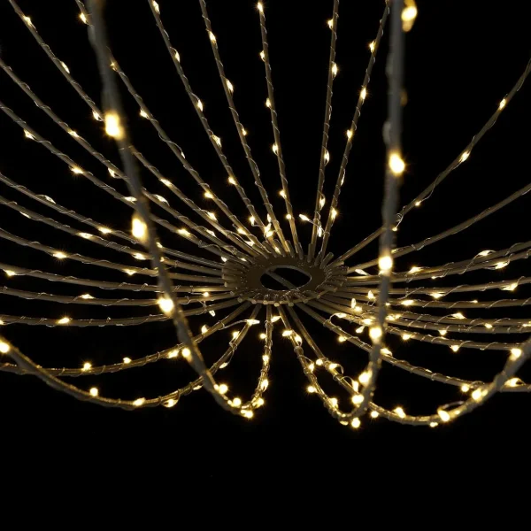 Xxl Weihnachtsdeko | Weihnachtsbeleuchtung^DecoWoerner LED-Leuchtkugel Für Außen, 80 Cm Ø silber
