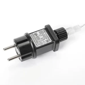 Weihnachtsbeleuchtung^DecoWoerner LED-Leuchtkugel Für Außen, LED Warm - Weiß, 30 Cm Ø silber