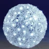 Weihnachtsbeleuchtung^DecoWoerner LED-Leuchtkugel Ice, 50 Cm Ø weiß