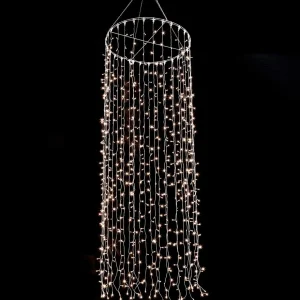Weihnachtsbeleuchtung^DecoWoerner LED-Lichterketten-Hänger Für Innen, 300 Cm transparent