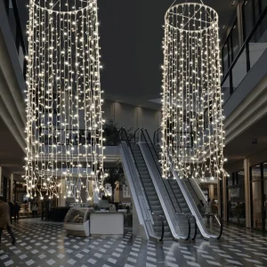 Weihnachtsbeleuchtung^DecoWoerner LED-Lichterketten-Hänger Für Innen, 300 Cm transparent