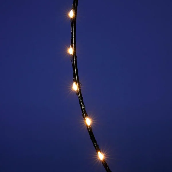 Weihnachtsbeleuchtung^DecoWoerner LED-Lichtring Für Außen, 50 Cm Ø schwarz