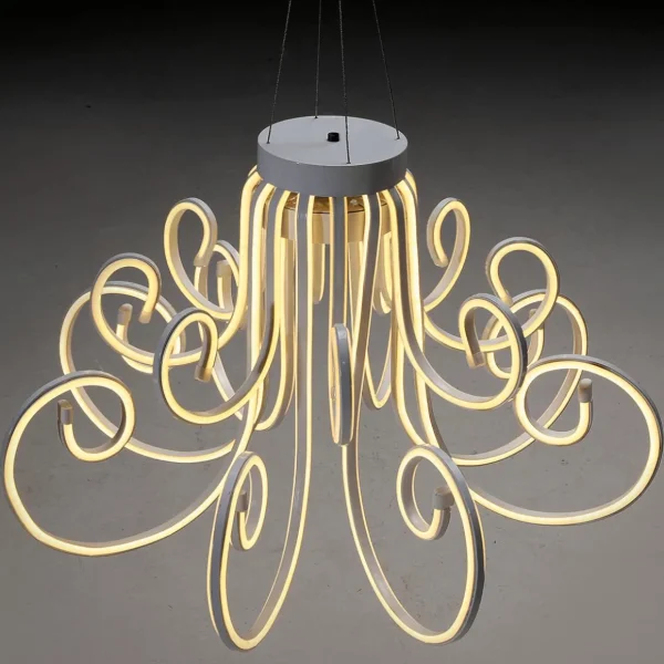 Weihnachtsbeleuchtung^DecoWoerner Leuchter Aus Neon Lichtschlauch, 41 Cm Lang weiß