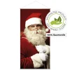 Weihnachts- & Winterbanner | Weihnachtsbanner^DecoWoerner Lichtechter Naturfaser-Stoffbanner "Weihnachtsmann" Aus Baumwolle 100 X 200 Cm rot