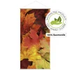 Herbstdeko | Herbst-Banner^DecoWoerner Lichtechter Naturfaser-Stoffbanner "Herbstblätter" Aus Baumwolle 100 X 200 Cm orange