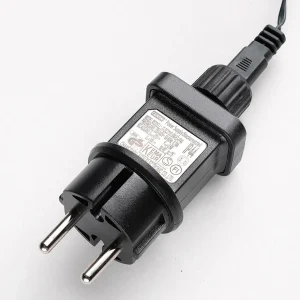 Weihnachtsbeleuchtung^DecoWoerner Lichterkette Grün 9 M, 120 LED Warm-weiß IP44