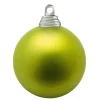Weihnachtskugeln^DecoWoerner Limettene, Matte Weihnachtskugeln Aus Schwer Entflammbarem Kunststoff, 6 Cm Ø – 24 Stück grün