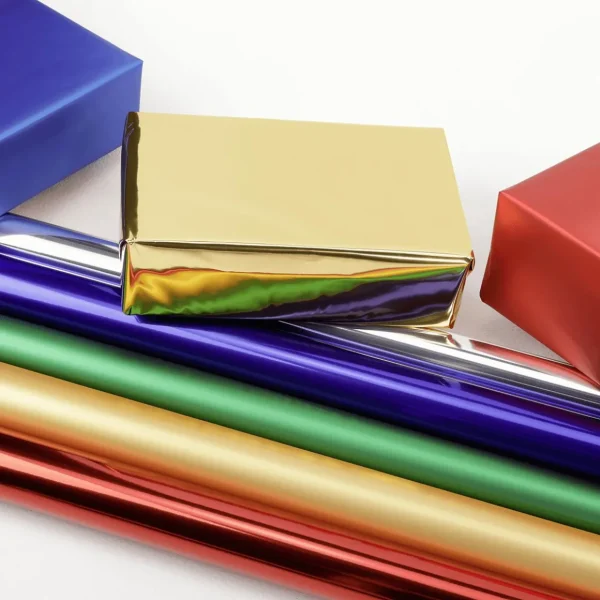 Geschenkfolie | Lack- Dekor- & Stanzoptikfolien^DecoWoerner Lumifol-Metallicfolie Matt 10 M, gold