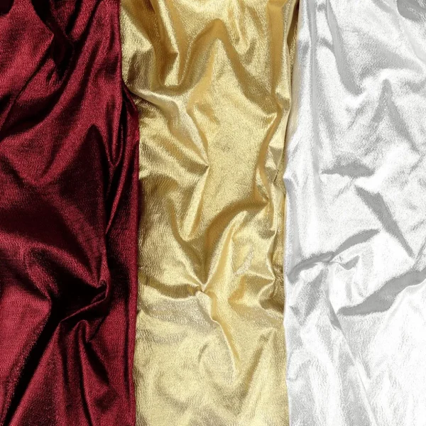 Stoffe^DecoWoerner Lurex Satin 160 Cm