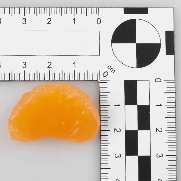 Obst & Früchte^DecoWoerner Mandarinenviertel Lebensmittel-Attrappe, Pack à 6 Stück orange