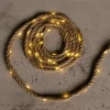 Weihnachtsbeleuchtung^DecoWoerner Maritimes LED Hanf-Seil 295 X 1 X 1 Cm braun
