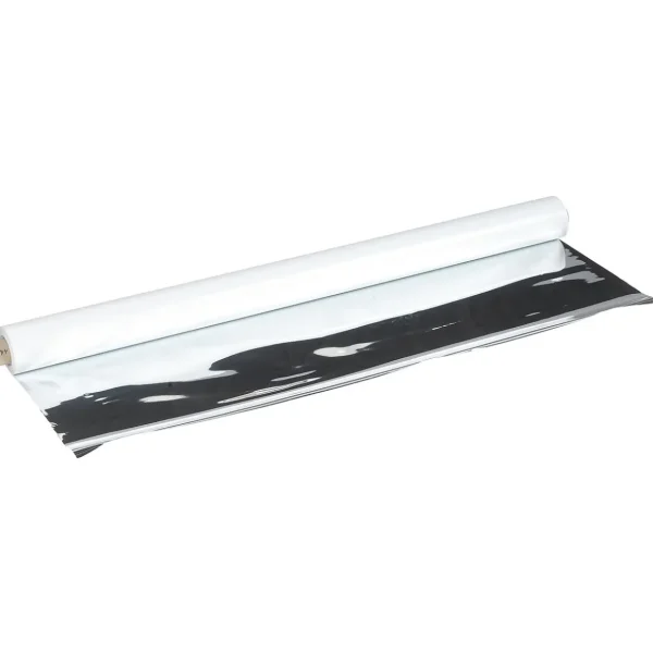 Lack- Dekor- & Stanzoptikfolien^DecoWoerner Metallicfolie silber