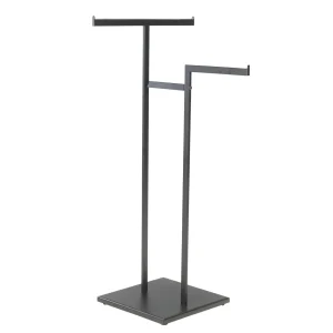 Kleiderständer^DecoWoerner Metall-Kleiderständer NOVUS, 3-armig, 138 Cm schwarz