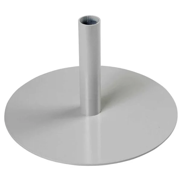 Naturdeko | Pflanzengefäße & Dekorationshilfen^DecoWoerner Metallständer 1 Aufnahme, 15 Cm Hoch, Grau silber