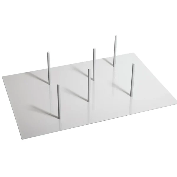 Naturdeko | Pflanzengefäße & Dekorationshilfen^DecoWoerner Metallständer 14,5 Cm Hoch silber