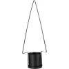 Weihnachtsfiguren^DecoWoerner Metalltanne Mit Blumentopf 55 Cm schwarz