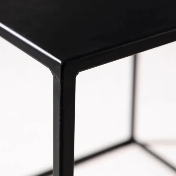 Pflanzengefäße & Dekorationshilfen^DecoWoerner Metall-Tisch 45 X 45 Cm, schwarz
