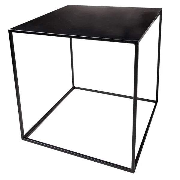 Pflanzengefäße & Dekorationshilfen^DecoWoerner Metall-Tisch 45 X 45 Cm, schwarz