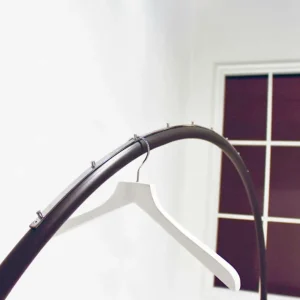 Kleiderständer^DecoWoerner Mittelraum- Konfektionsständer Swing 160 Cm Ø, schwarz