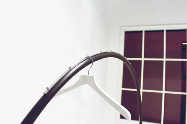 Kleiderständer^DecoWoerner Mittelraum- Konfektionsständer Swing 160 Cm Ø, schwarz