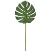 Schwer Entflammbare Kunstpflanzen^DecoWoerner Monstera Kunstblatt Schwer Entflammbar B1, 75 Cm grün