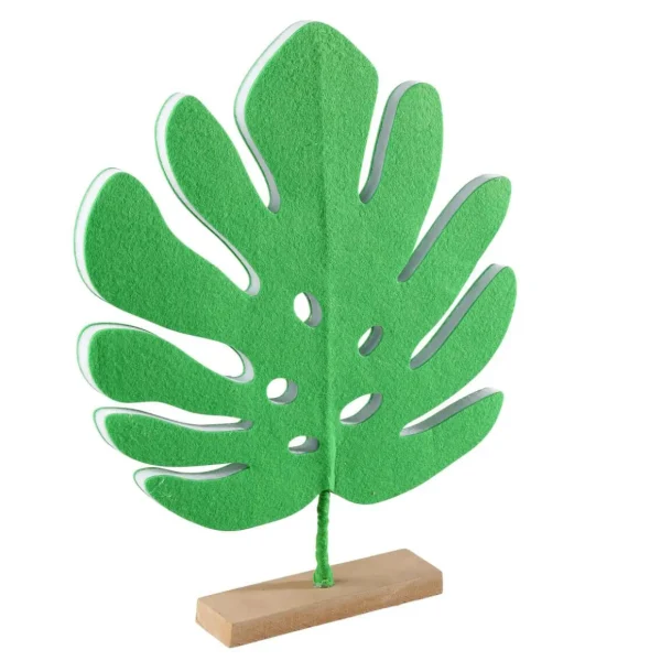 Sommerdeko^DecoWoerner Monsterablatt-Aufsteller 42 Cm Hoch grün