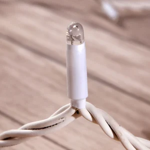 Weihnachtsbeleuchtung^DecoWoerner Niedervoltlichterkette 10m IP44 100LED Warm weiß