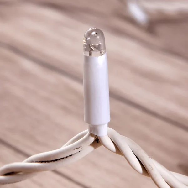 Weihnachtsbeleuchtung^DecoWoerner Niedervoltlichterkette 10m IP44 100LED Warm weiß