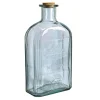 Themen-Deko | Herbstdeko^DecoWoerner Nostalgische XXL Deko-Glasflasche 4,6 L, 39 Cm blau