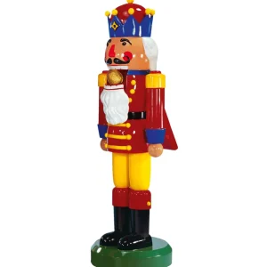 Xxl Weihnachtsdeko | Weihnachtsfiguren^DecoWoerner Nussknacker König 185 Cm mehrfarbig