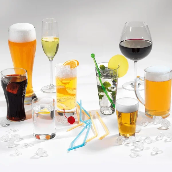 Getränke^DecoWoerner n Cocktail Lebensmittel-Attrappe 18 Cm orange