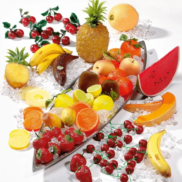 Obst & Früchte^DecoWoerner nhälften Lebensmittel-Attrappe orange
