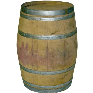 Herbstdeko^DecoWoerner Original Weinfass braun
