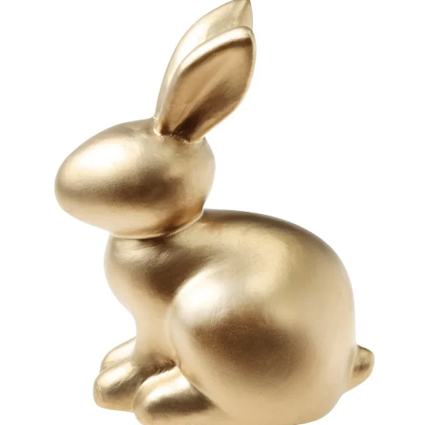 Osterdeko^DecoWoerner Osterhase , 27 Cm gold