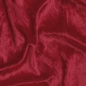 Stoffe^DecoWoerner Pannesamt 150 Cm Breit, rot