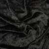 Stoffe^DecoWoerner Pannesamt 150 Cm Breit, schwarz