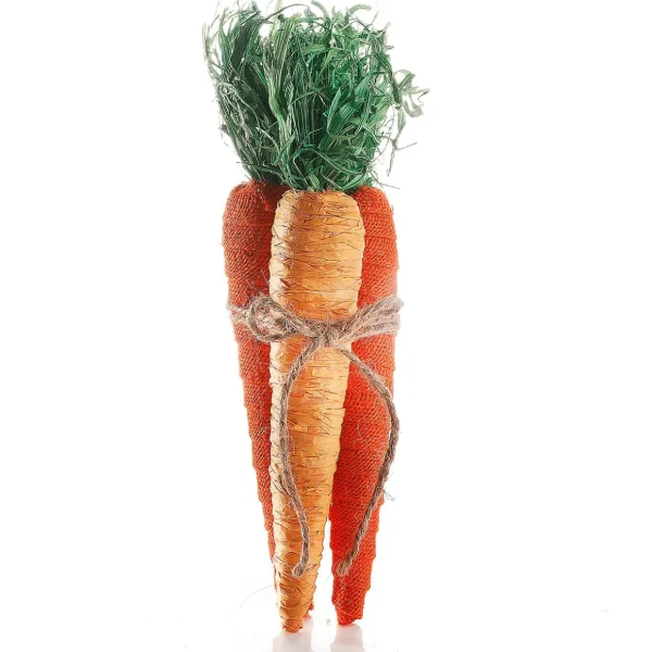 Osterdeko^DecoWoerner Papier Karottenbund 3 Stück 29 Cm Hoch orange
