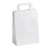 Geschenk- & Tragetaschen^DecoWoerner Papiertragetasche, , 20 X 28 + 10 Cm 250 Stück weiß