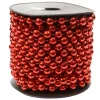 Winterdeko^DecoWoerner Perlenkette 1000 Cm rot
