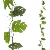 Sommerdeko | Girlanden & Ranken^DecoWoerner Philodendron Kunstpflanzengirlande 140 Cm grün