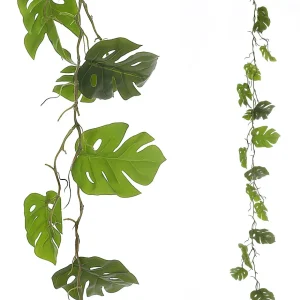 Sommerdeko | Girlanden & Ranken^DecoWoerner Philodendron Kunstpflanzengirlande 140 Cm grün