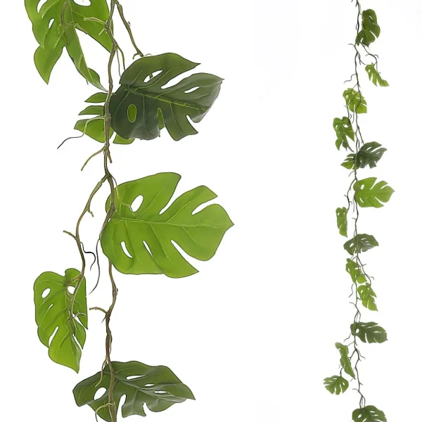 Sommerdeko | Girlanden & Ranken^DecoWoerner Philodendron Kunstpflanzengirlande 140 Cm grün
