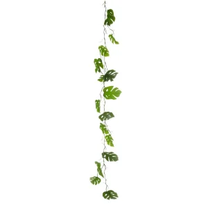 Sommerdeko | Girlanden & Ranken^DecoWoerner Philodendron Kunstpflanzengirlande 140 Cm grün