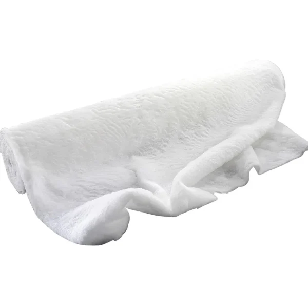 Stoffe | Winterdeko^DecoWoerner Plüsch , 150 Cm Breit weiß