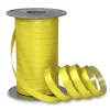 Geschenkband^DecoWoerner Poly-Geschenkband Glimmer, Gelb, 10 Mm, 100 M