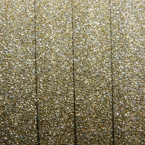 Geschenkband^DecoWoerner Poly-Geschenkband "Glimmer", , 10 Mm, 100 M gold
