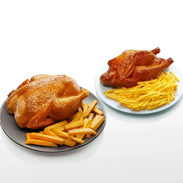 Gerichte & Fast-Food^DecoWoerner Pommes Frites Lebensmittel-Attrappe gelb