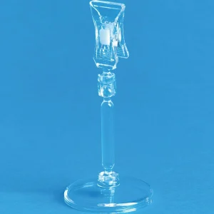 Preisauszeichnung^DecoWoerner Preisschildhalter Mit Clip, 11 Cm Hoch, 10 Stück transparent
